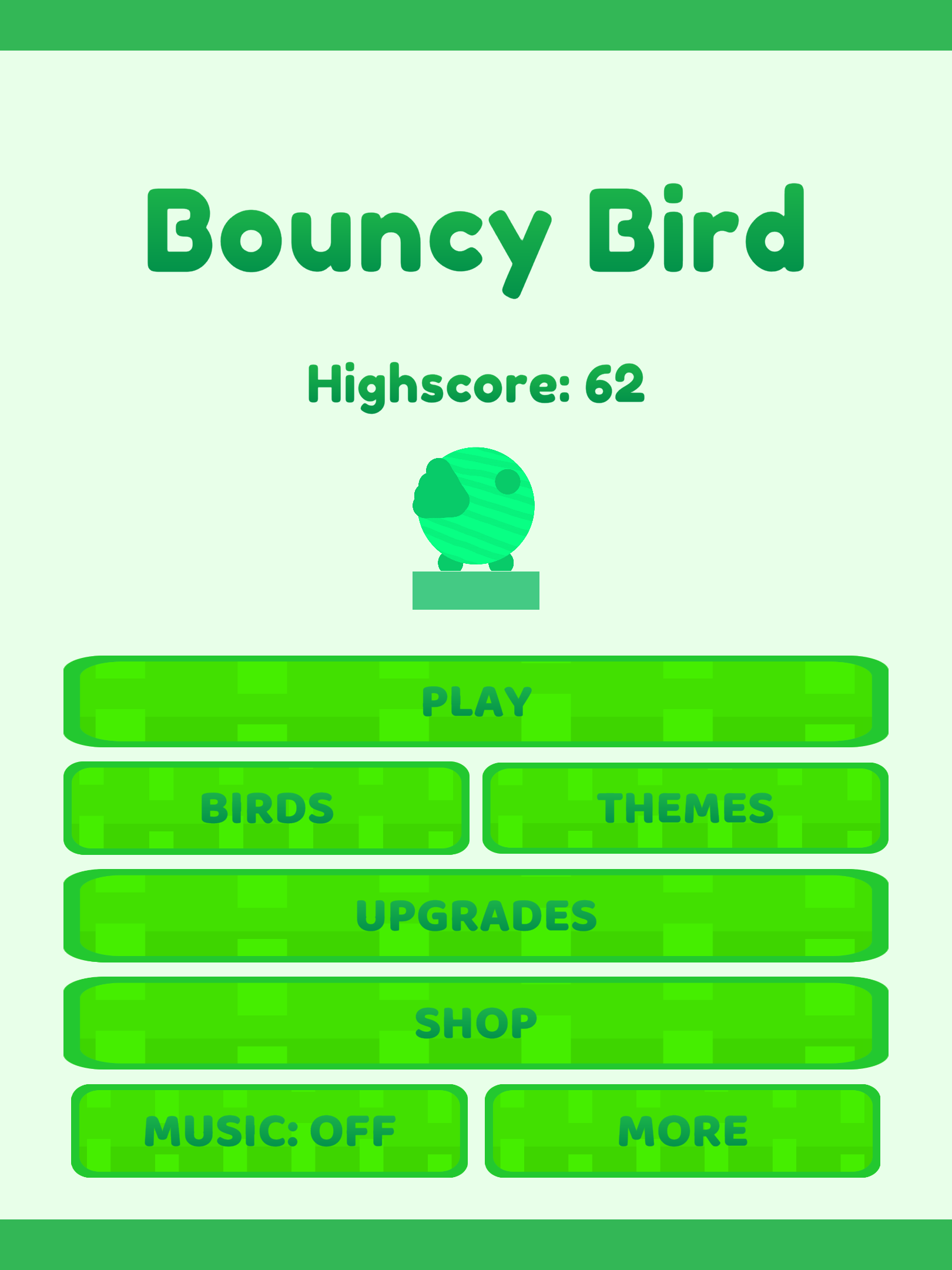 Bouncy Bird Gameplay screenshot