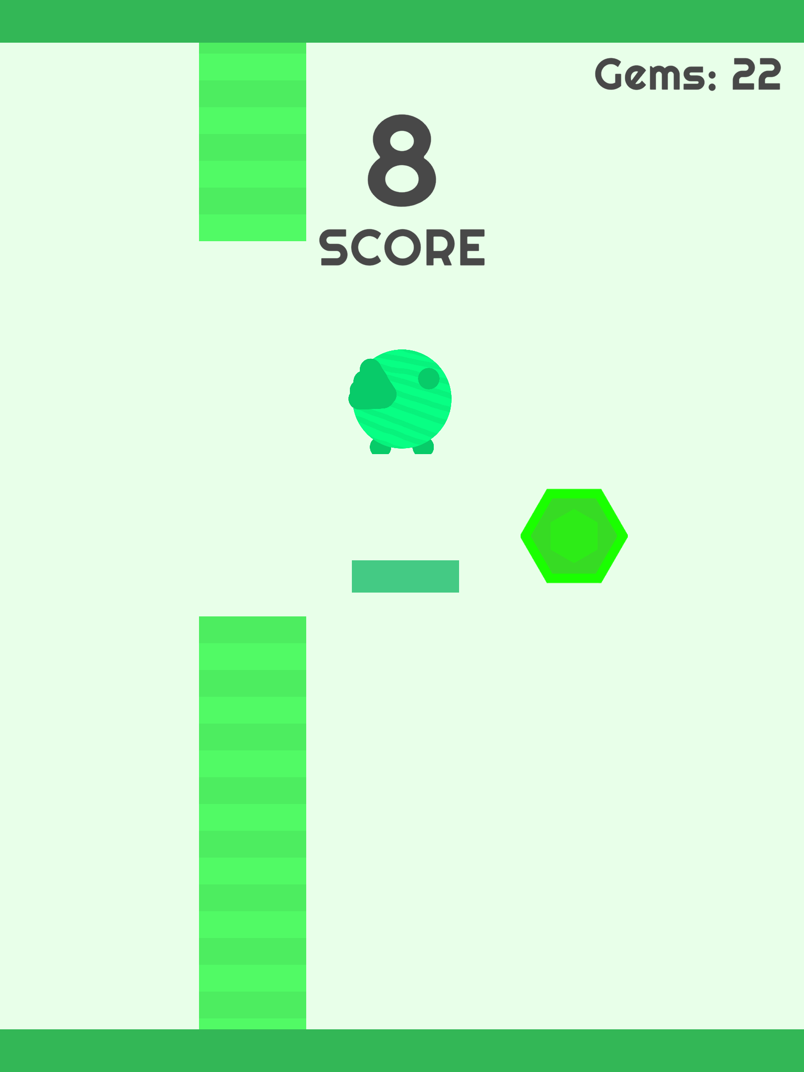 Bouncy Bird Gameplay screenshot