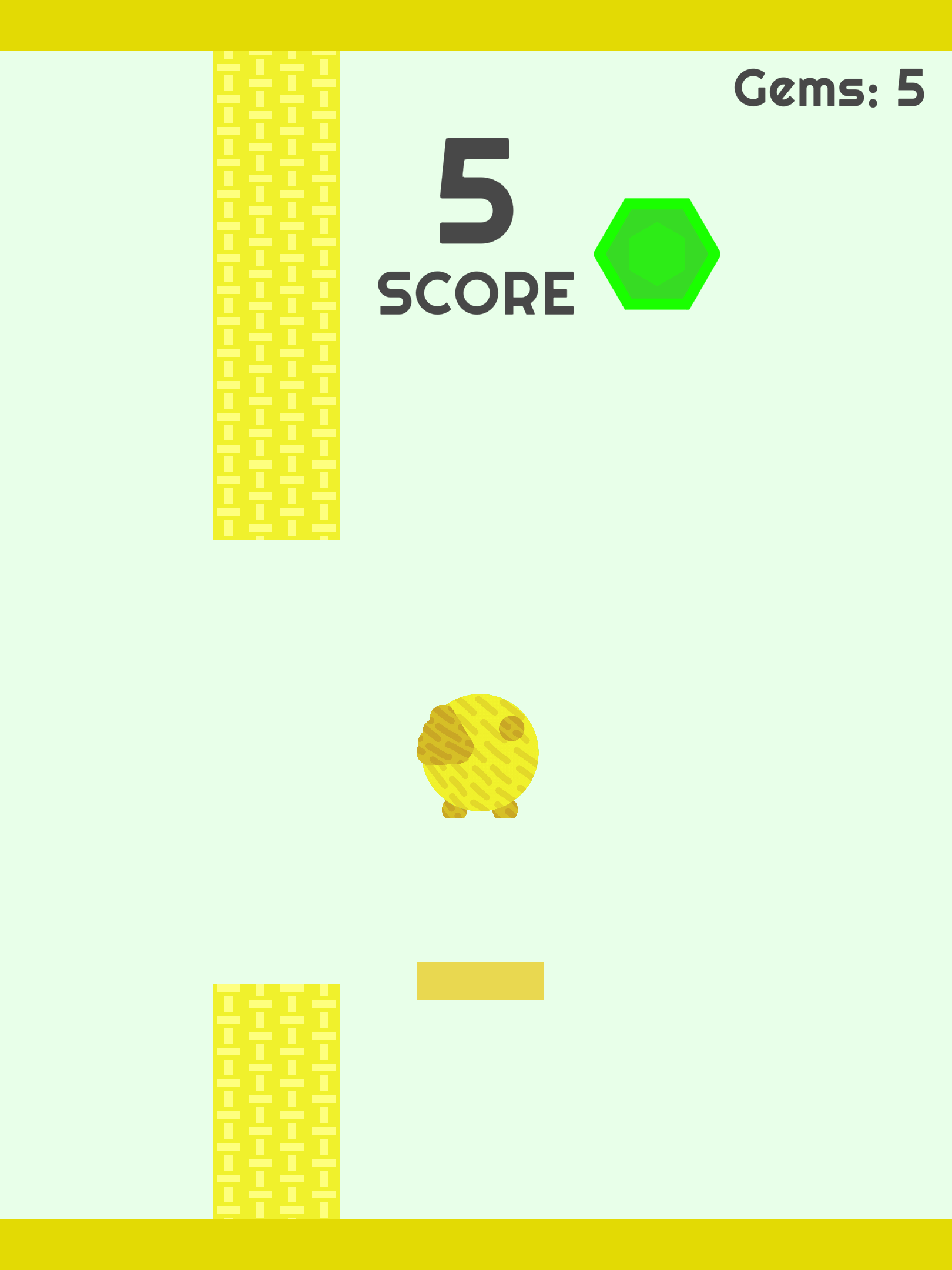 Bouncy Bird Gameplay screenshot