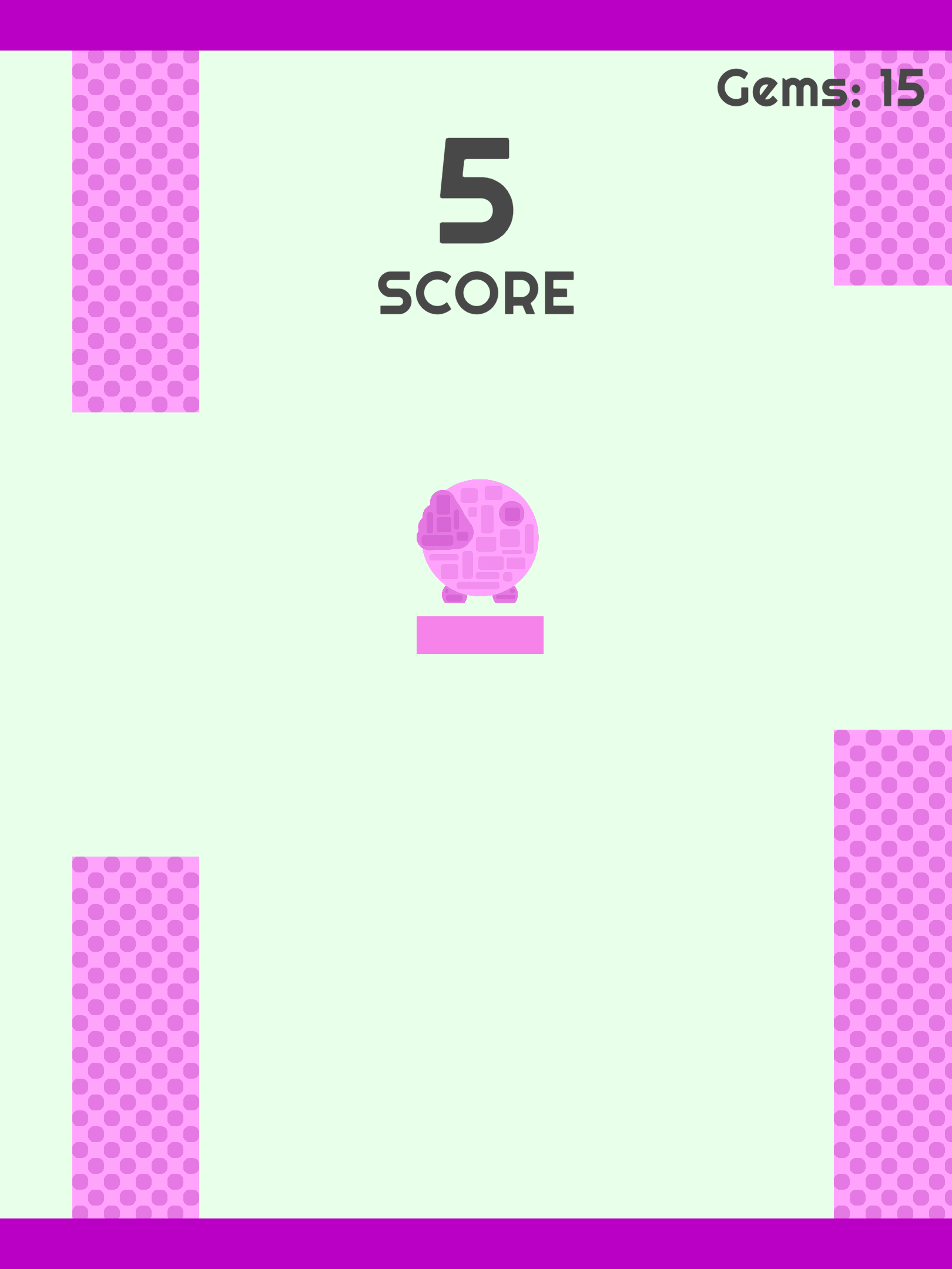 Bouncy Bird Gameplay screenshot